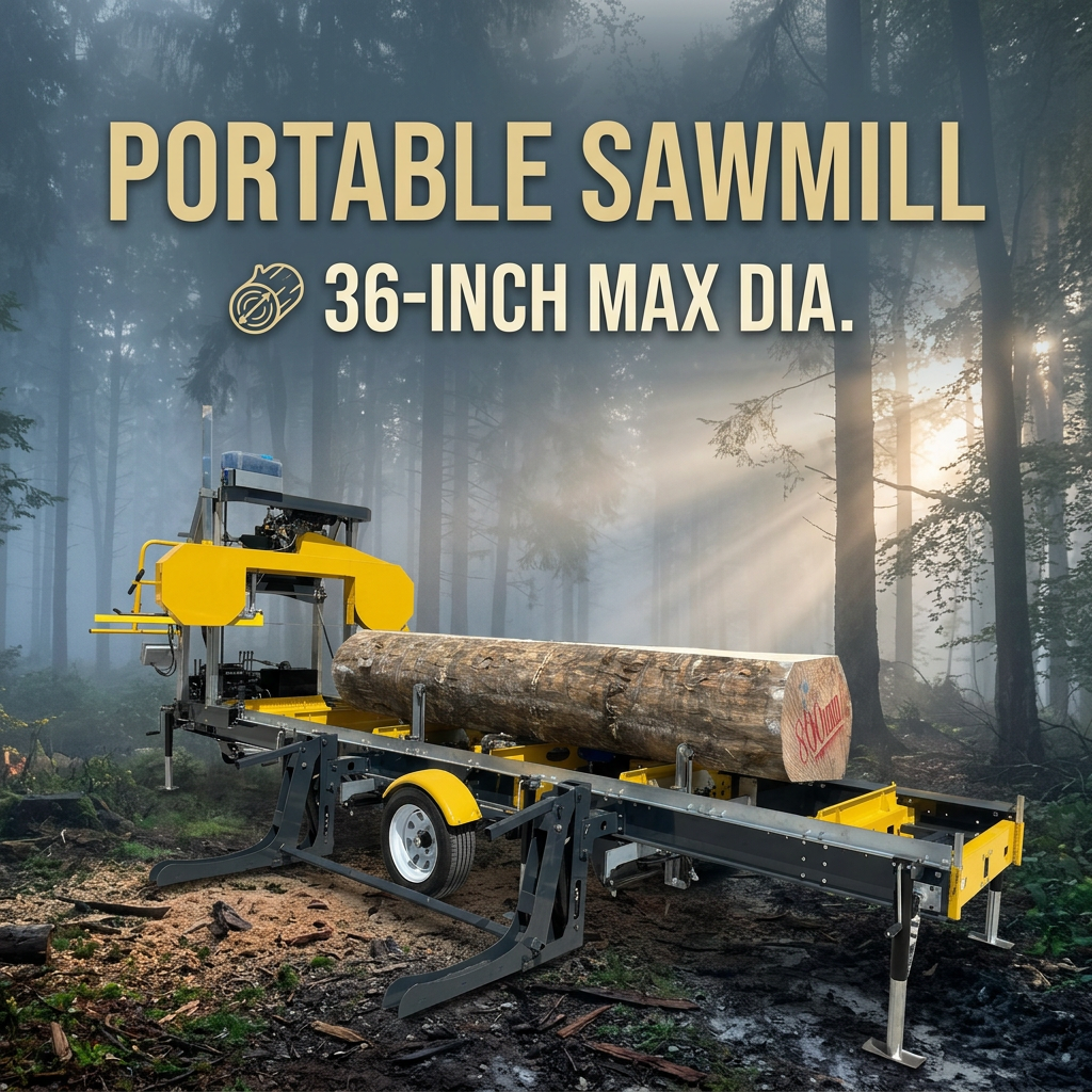 Portable Horizontal Sawmill