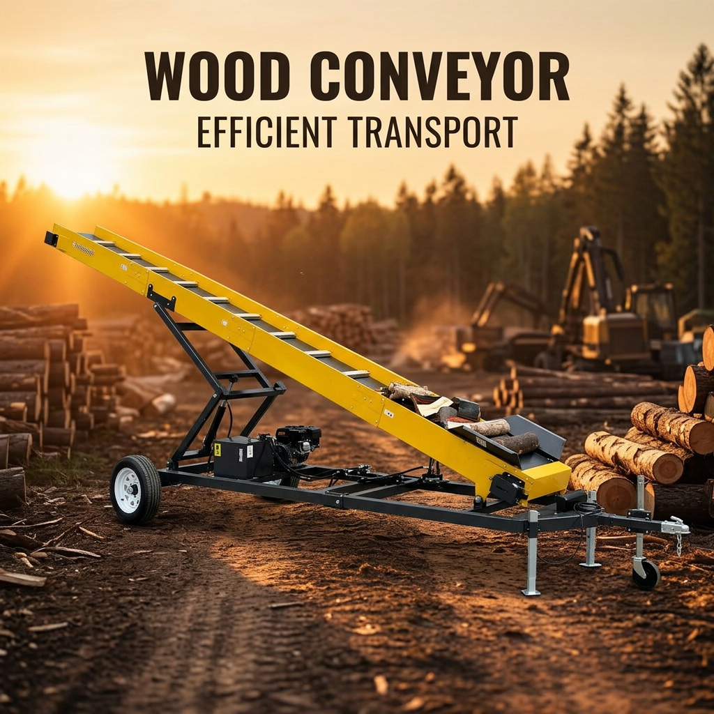 Mobile Wood Conveyor